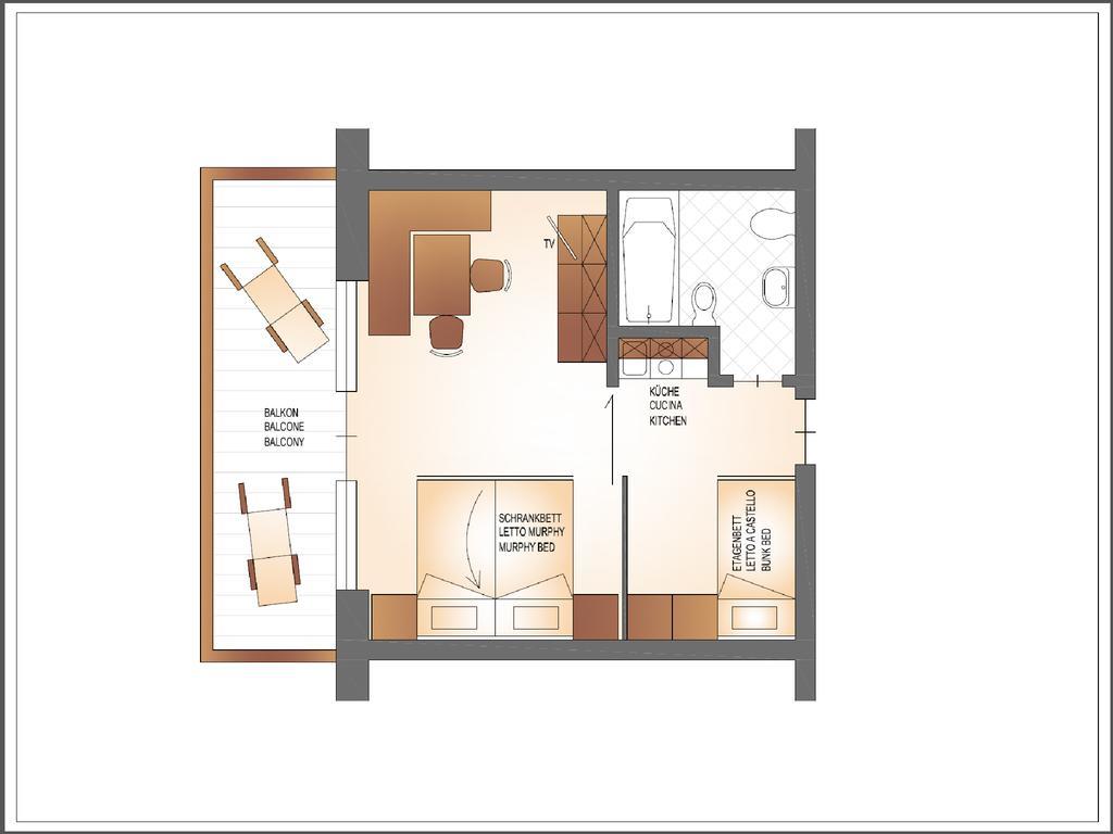 Residence Pfeifhofer กัมโปตูเรส ห้อง รูปภาพ